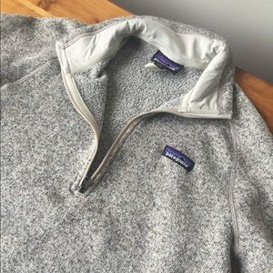 Oatmeal quarter zip.